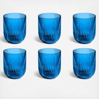 Mesa Acrylic Stemless Glass, Set of 6
