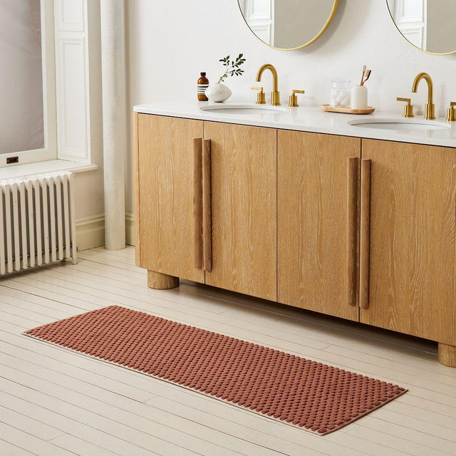 Elara Bath Runner, 20 x 60, Baked Clay
