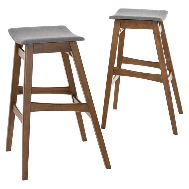 Set of 2 Emmaline Barstool Gray - Christopher Knight Home