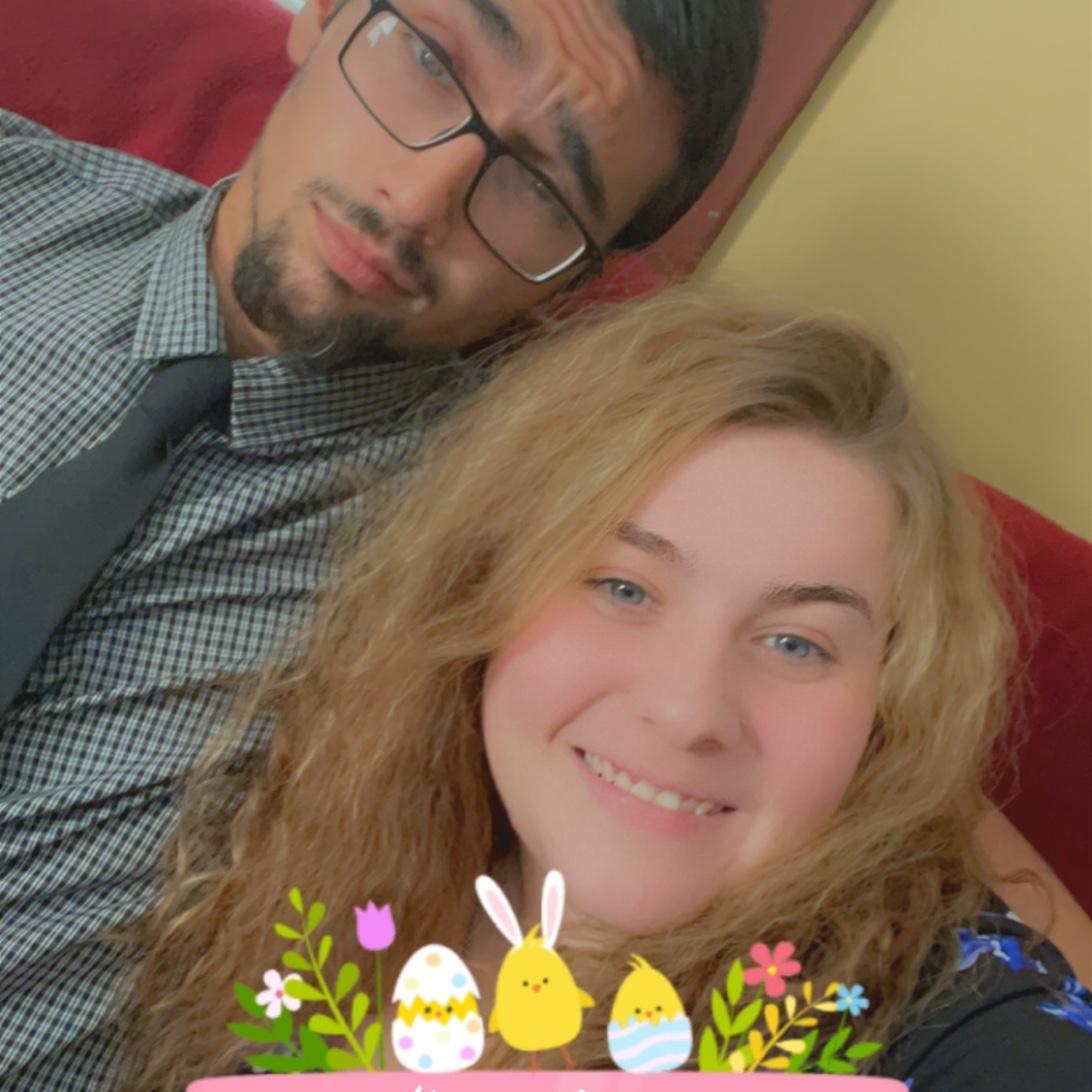 First time he met my parents Easter