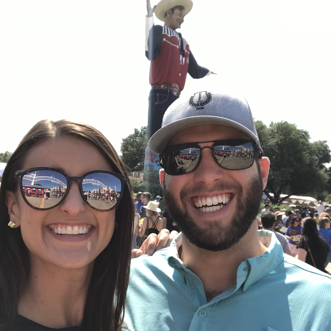 Texas State Fair trip during the Fam's annual trip to Dallas, 2019.