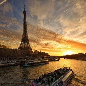 Sunset Seine River Cruise