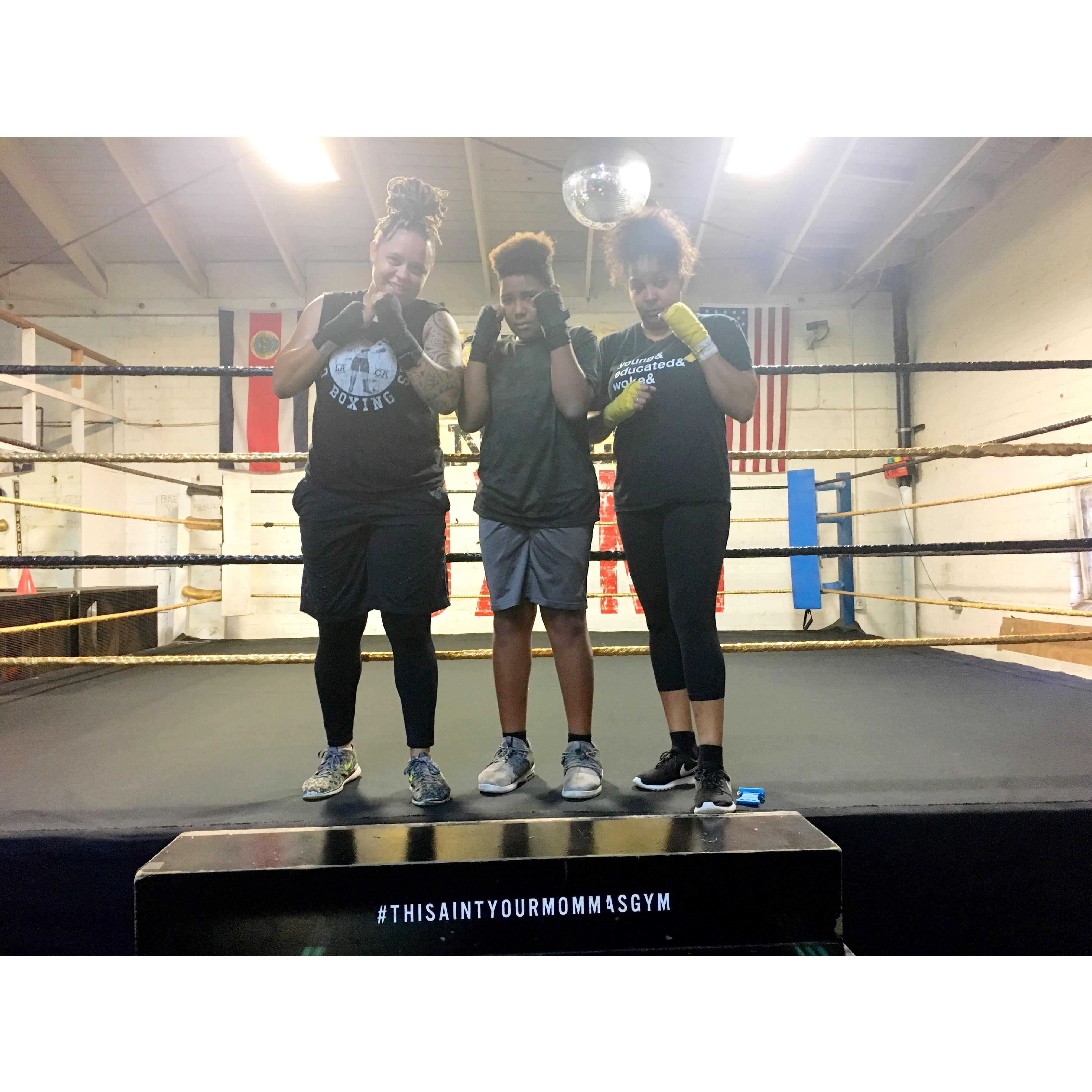 Family boxing