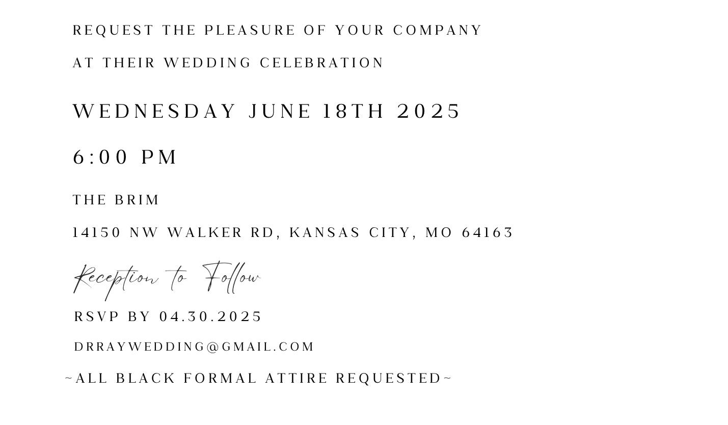 The Wedding Website of Deborah Wilson and Robbie Ray