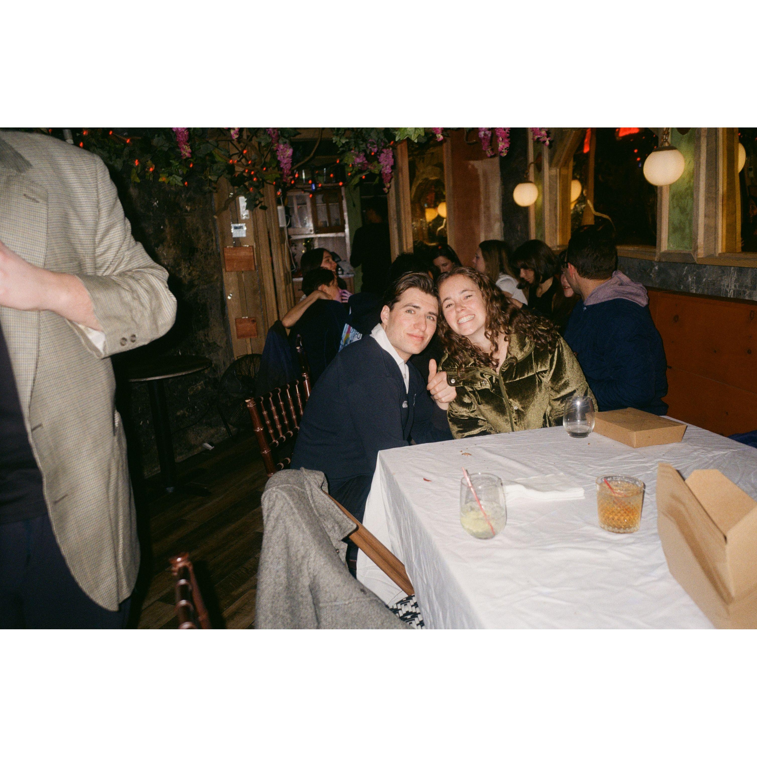 Night out with friends in NYC
