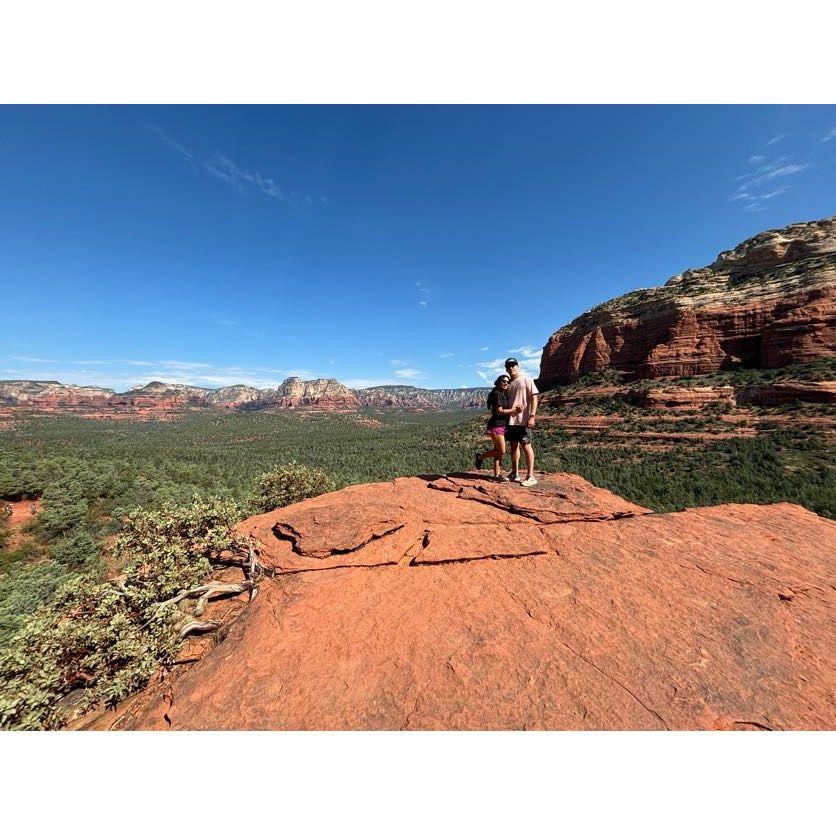 Going back to Chase's old stomping grounds in Sedona Arizona.