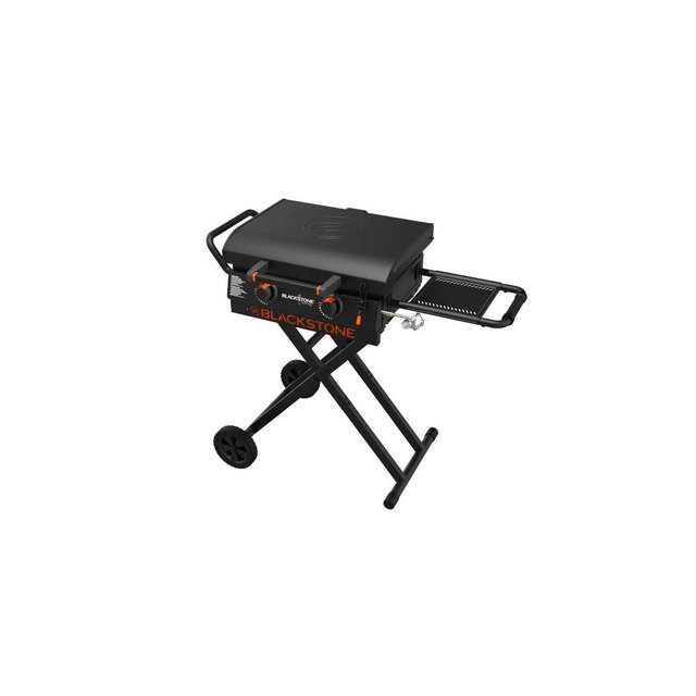 Blackstone 2-Burner 22" Griddle with Flex Fold Legs Black