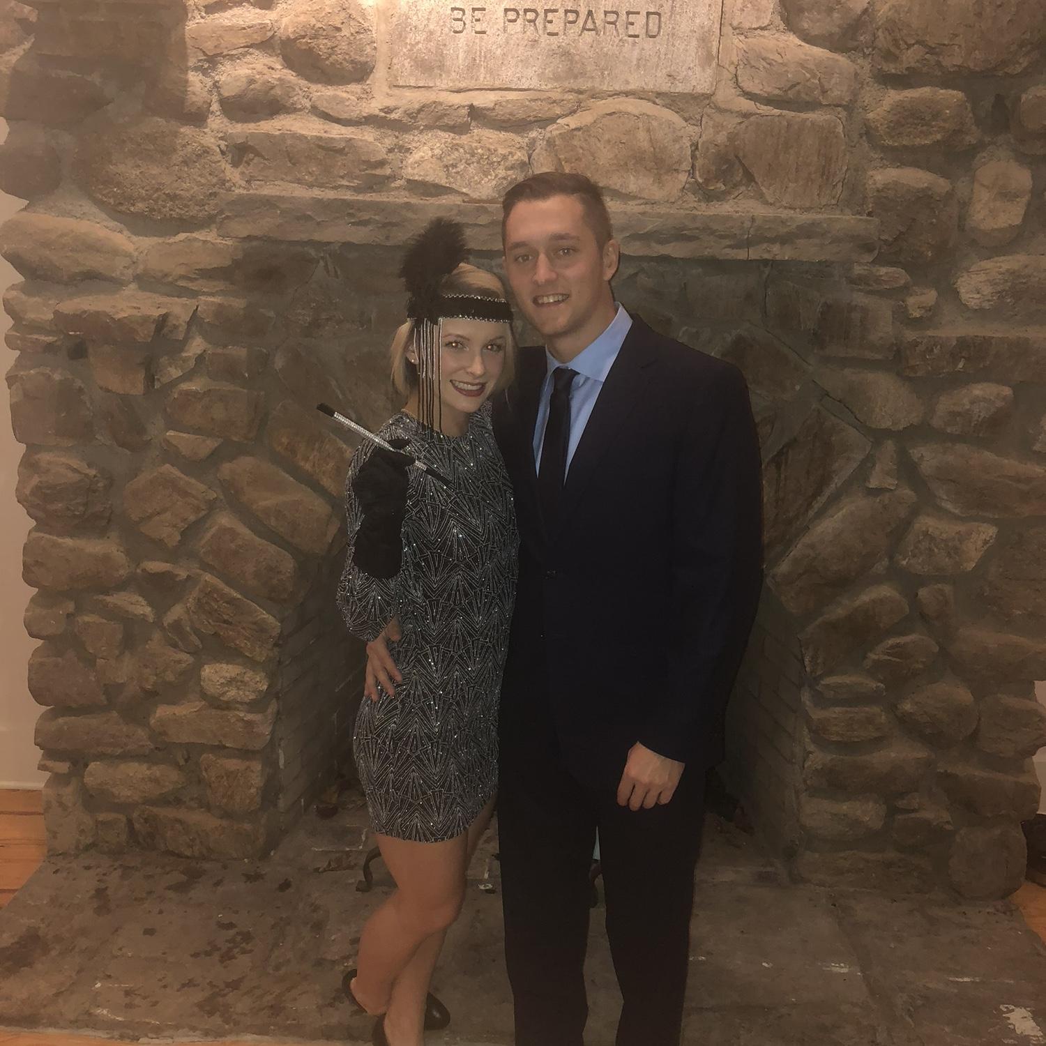 Hosted our first Halloween Party during our senior year of college, 2018 in Connecticut
