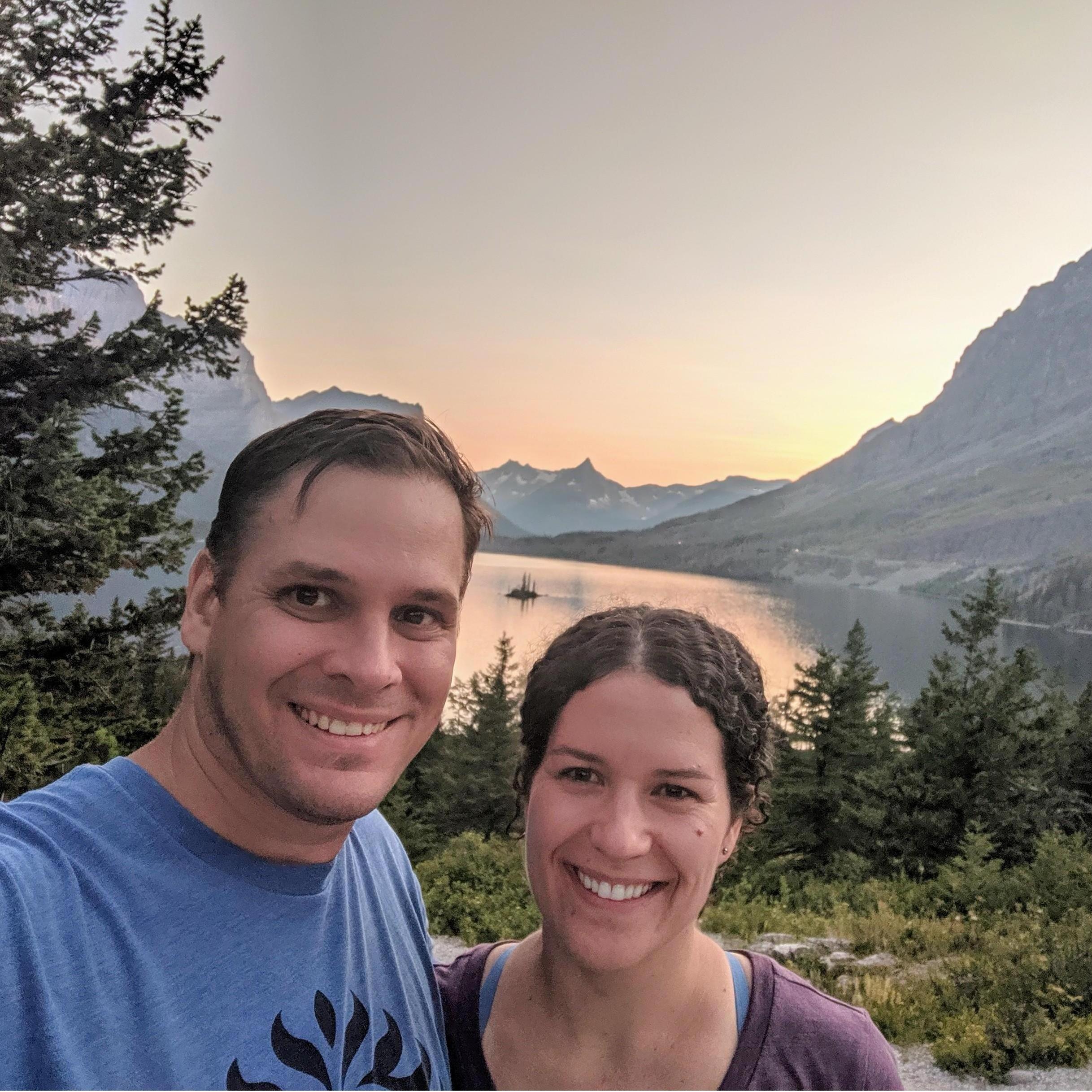 Glacier National Park, MT. Woke up at 4am to drive 10 hours from Caldwell, ID for this gorgeous view.