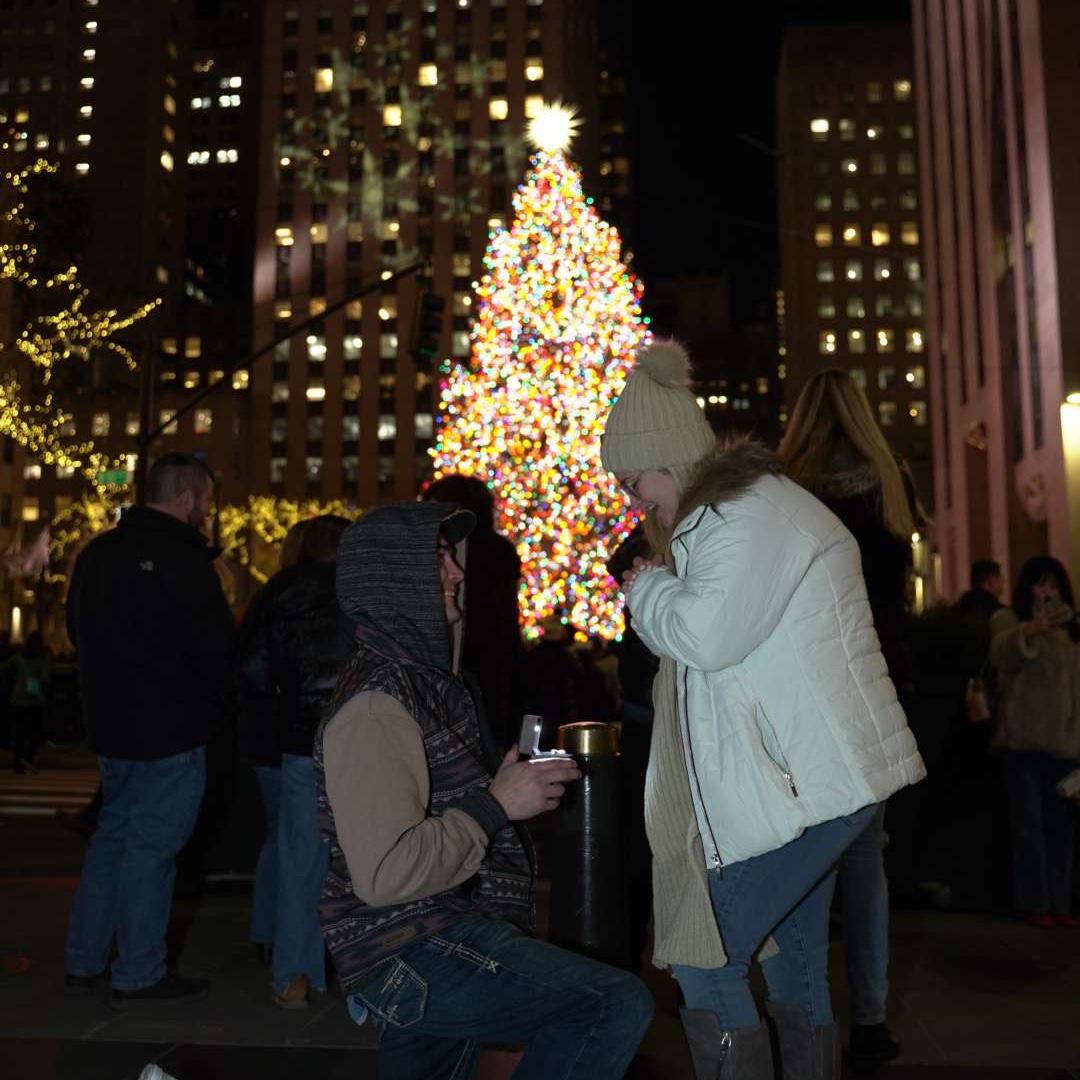 Best proposal ever 🎄
