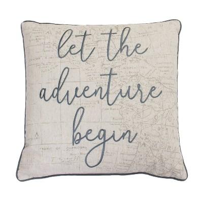 Lariss Adventure Oversize Square Throw Pillow - Décor Therapy