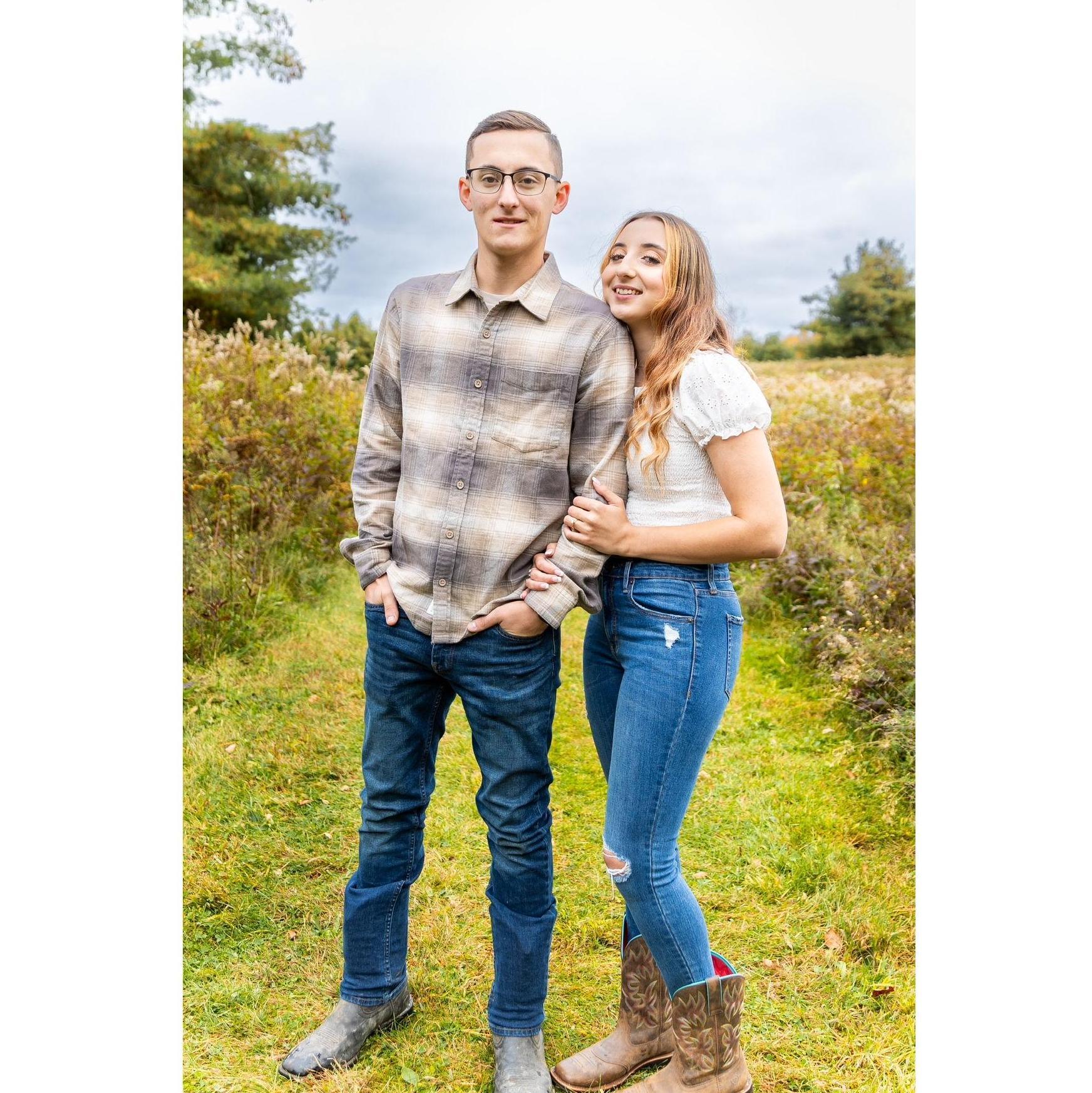 Our beautiful engagement photos!