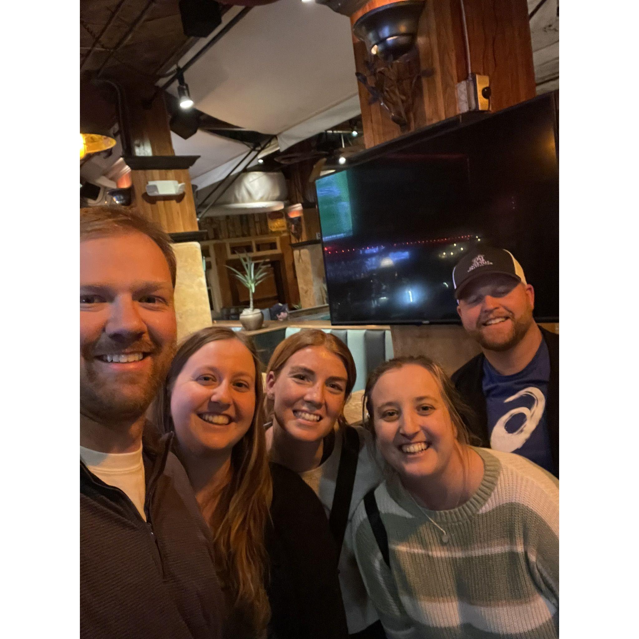 Dinner with some cousins in AZ