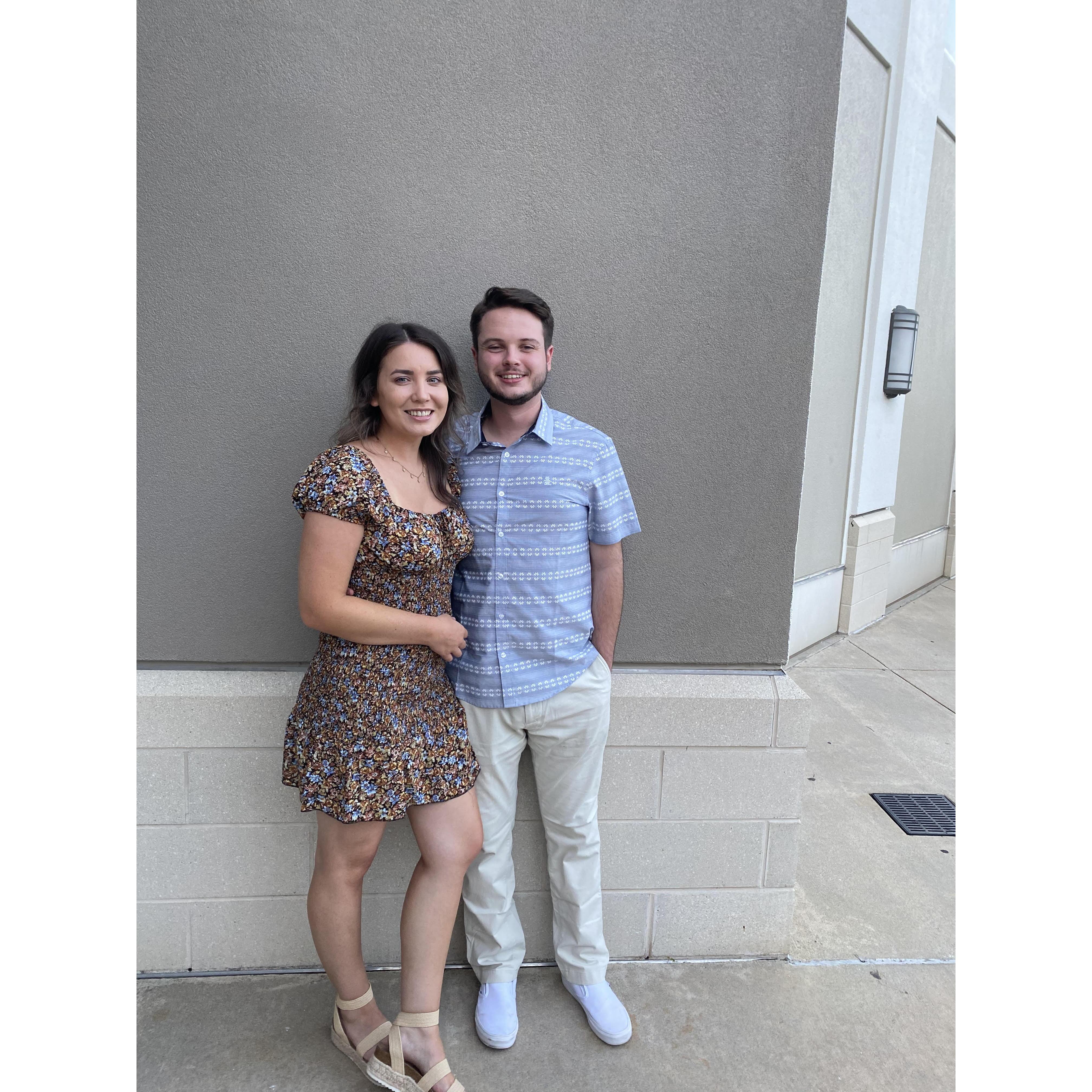 One of our many dates!