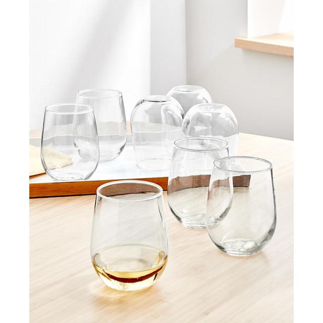 Arch Studio Stemless Wine Glasses, Set of 8, Exclusively at Macy's