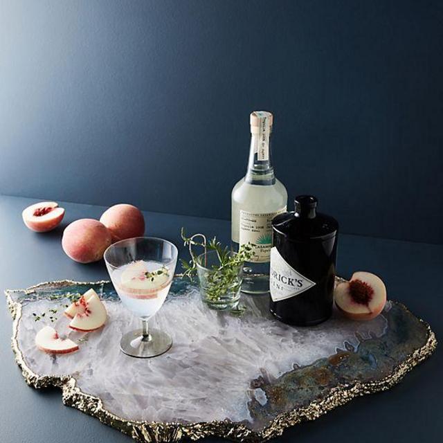 Agate Quartz Serving Board