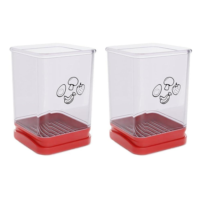 2 PCS Tewodila Fruit Slicer Cup, Speed Cutter for Strawberry Banana Grape Egg, Stainless Steel Vegetable Cutting Kitchen Gadget, Kitchen Portable Slicing Tool