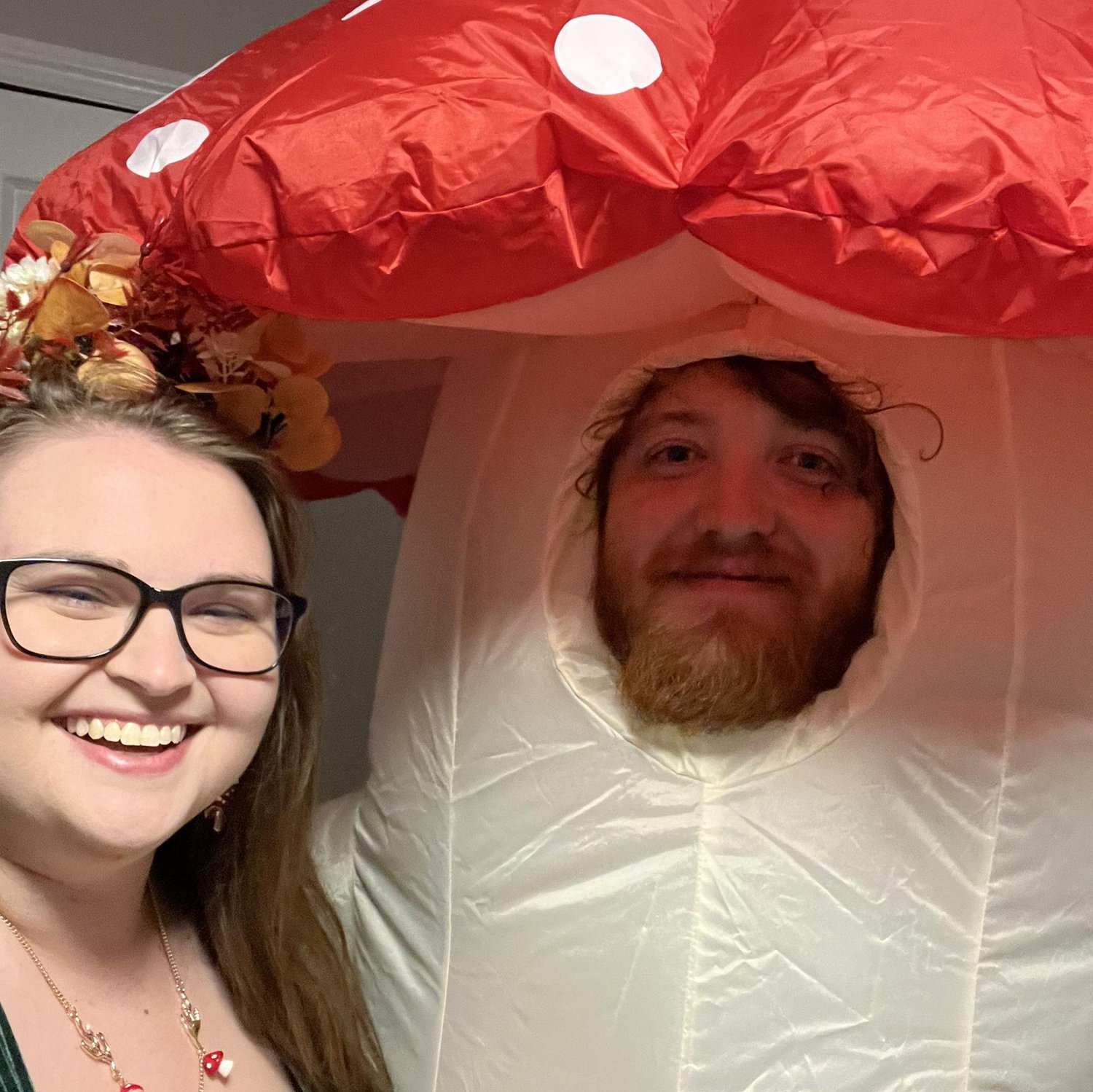 The famous mushroom costume