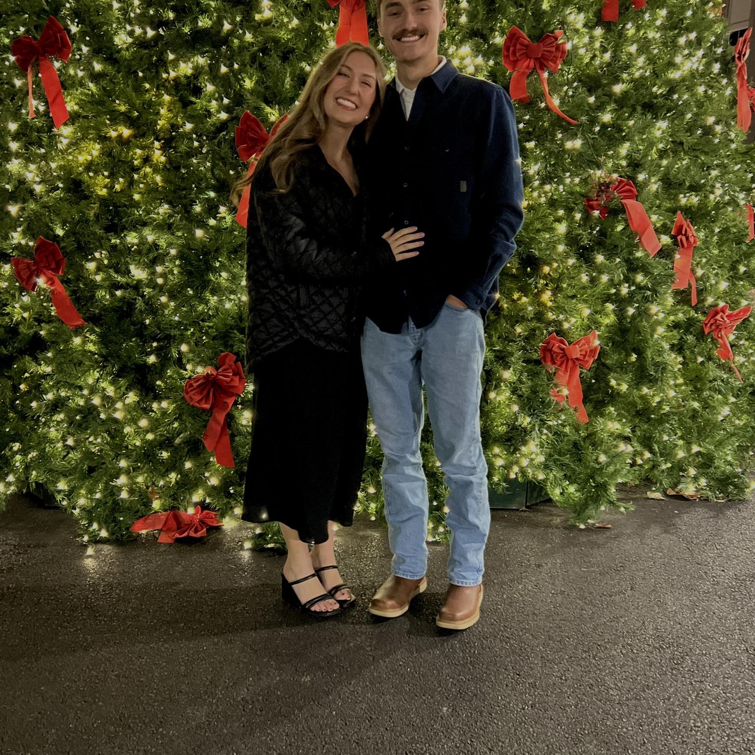 Our first time celebrating Christmas together!
