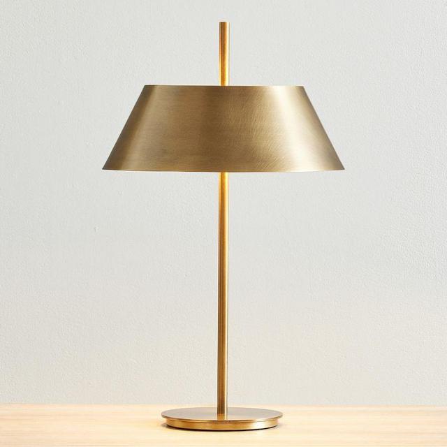 Dawson Metal 20" Table Lamp, Brass