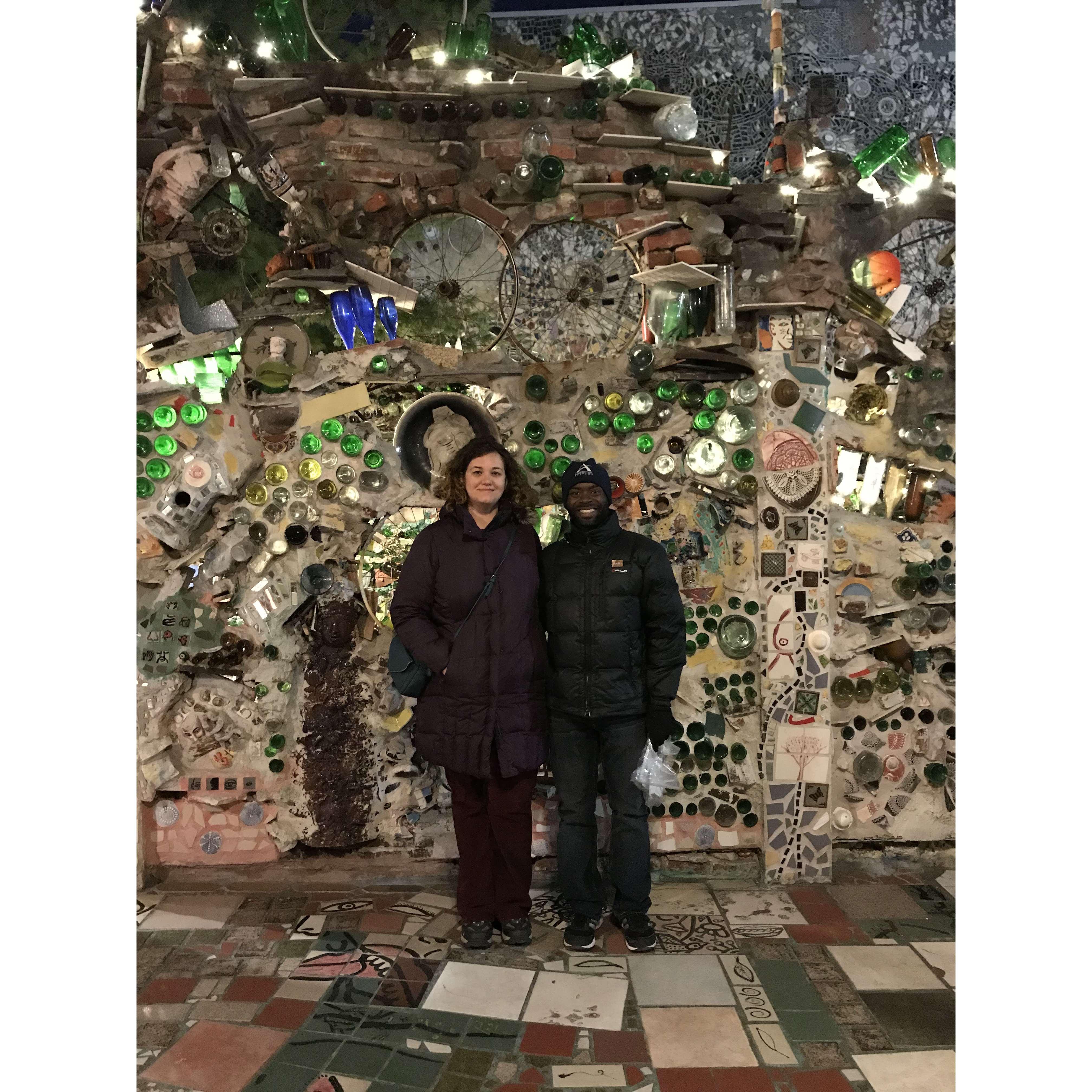 Magic gardens in Philadelphia - we recommend it!