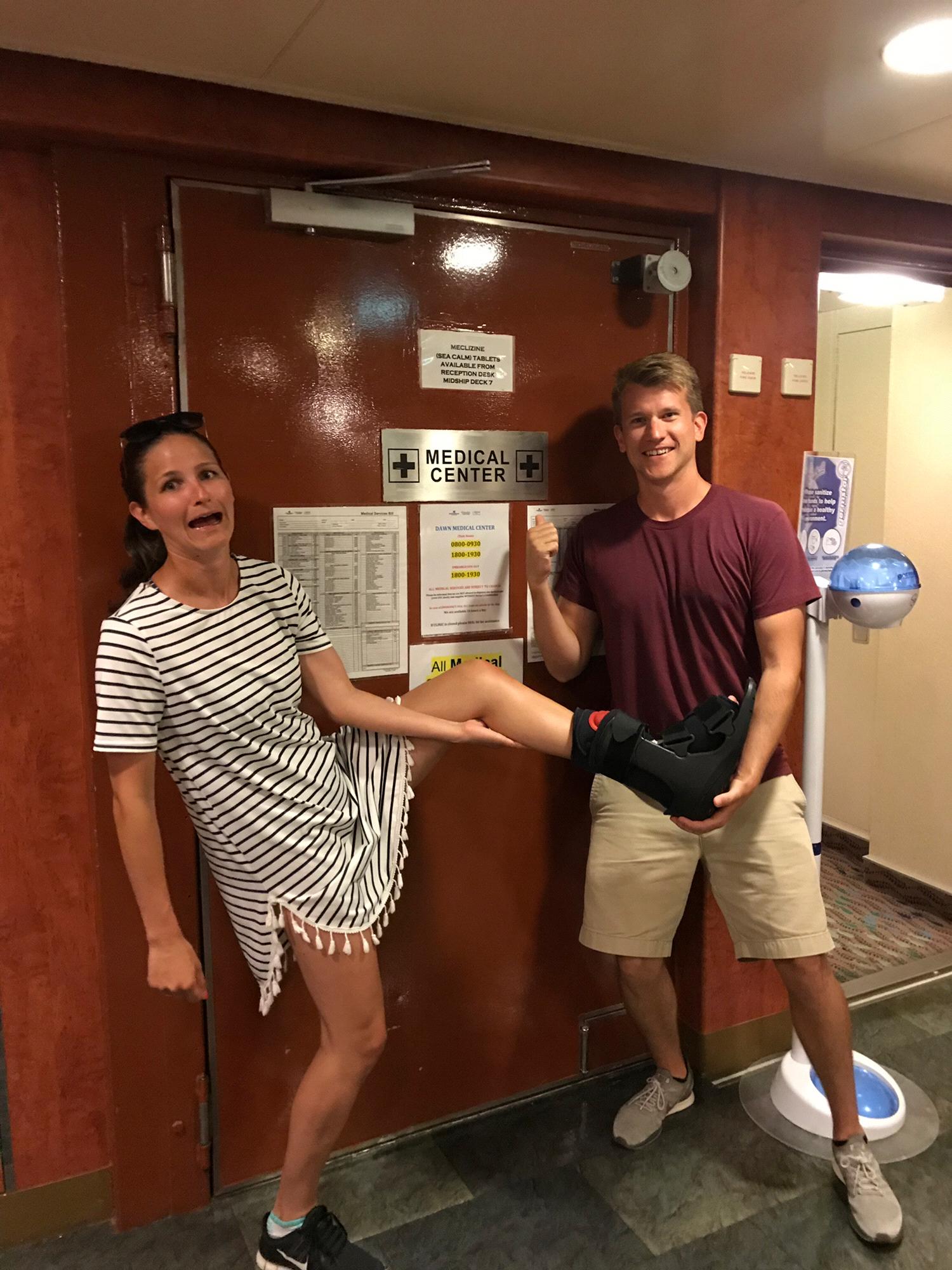 Only needed the medical center for the scavenger hunt victory.