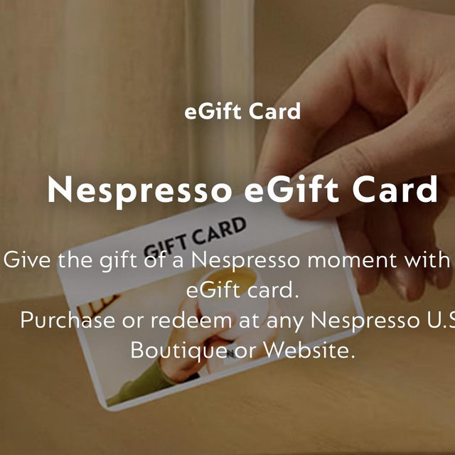 Purchase a Coffee eGift Card | Nespresso USA