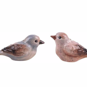 4.75" x 2.25" x 2.25" Little Bird Salt and Pepper Set, medium, Multicolor