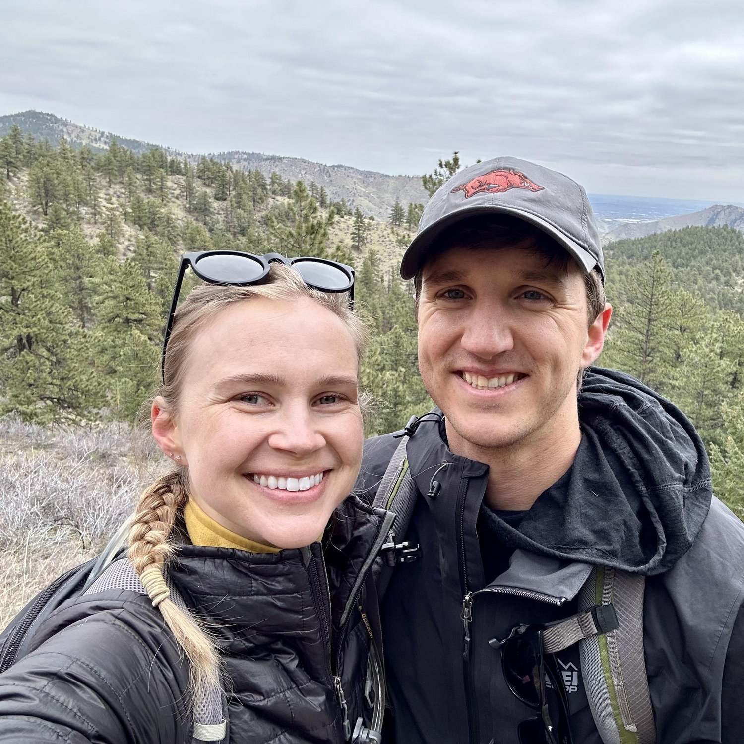 Hiking in Golden.