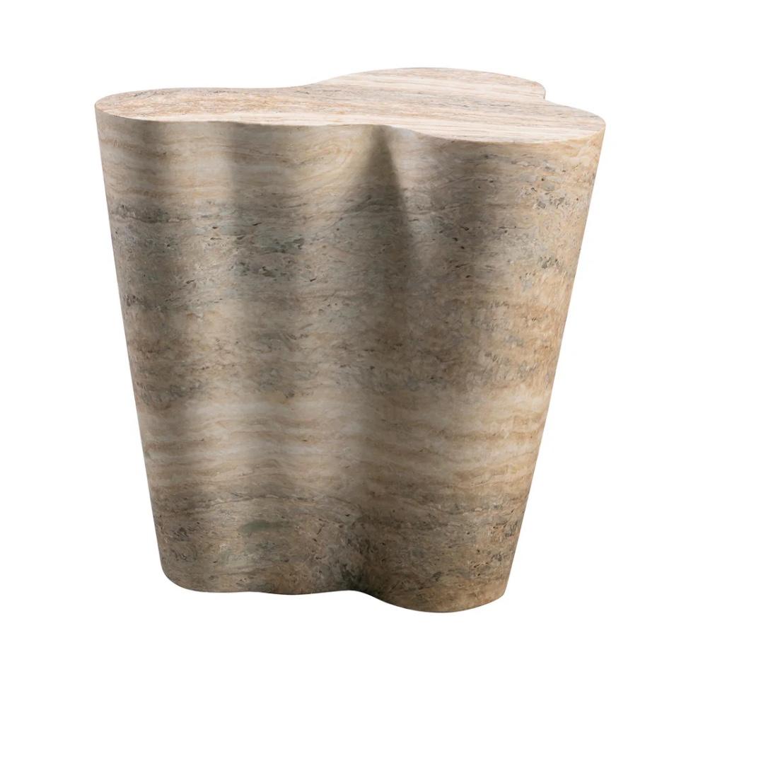 Slab Concrete Indoor / Outdoor Side Table