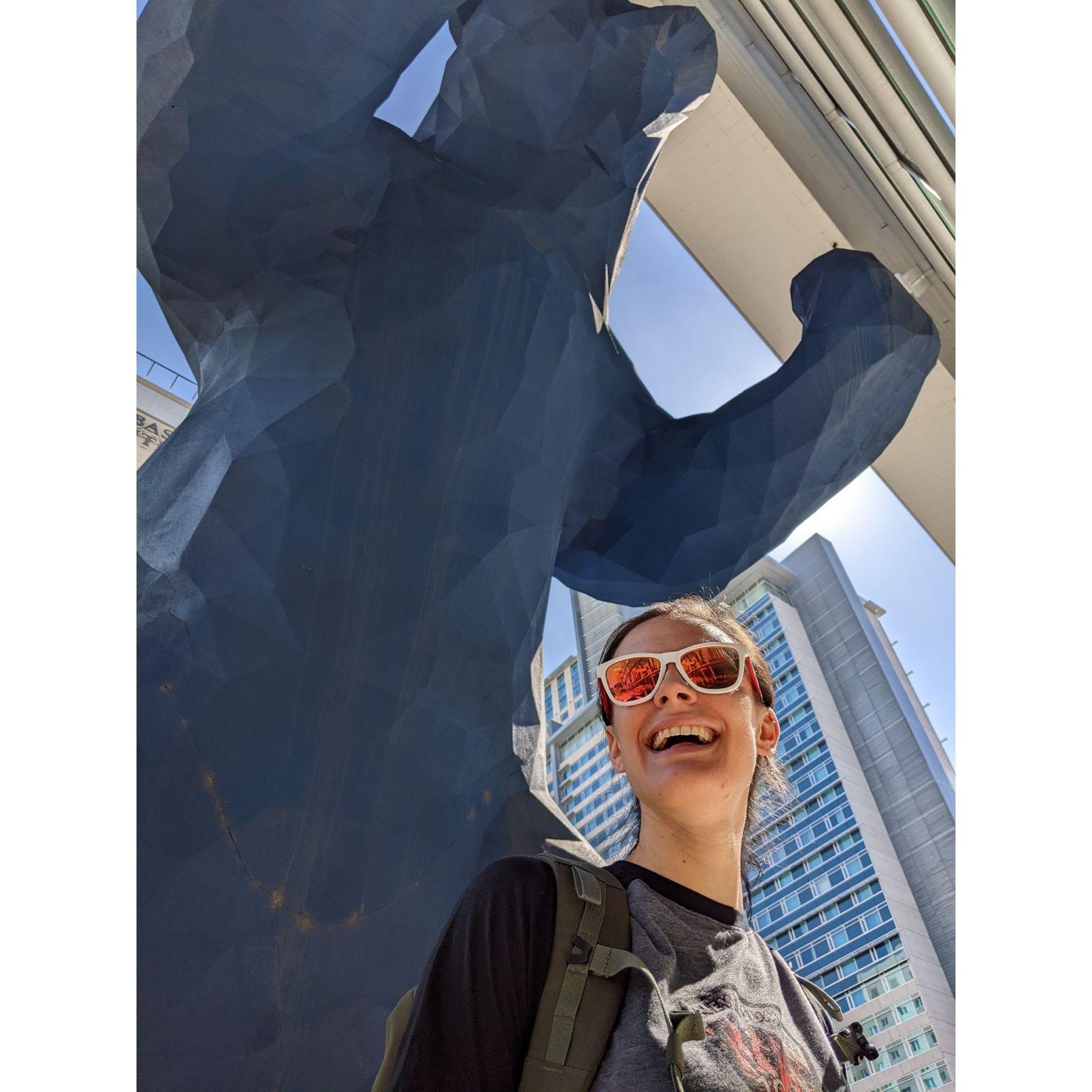 Megan wishes she could get this close to real bears!