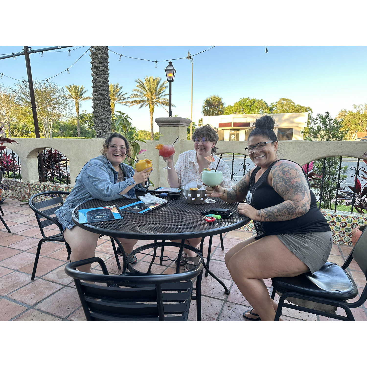 Spring Break '24 in Daytona Beach, FL with Ari's sister Tasha wouldn't be complete with mexican food and jumbo margaritas