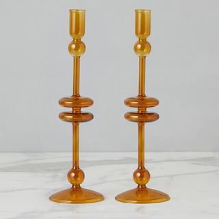 Large Candlestick, Set of 2