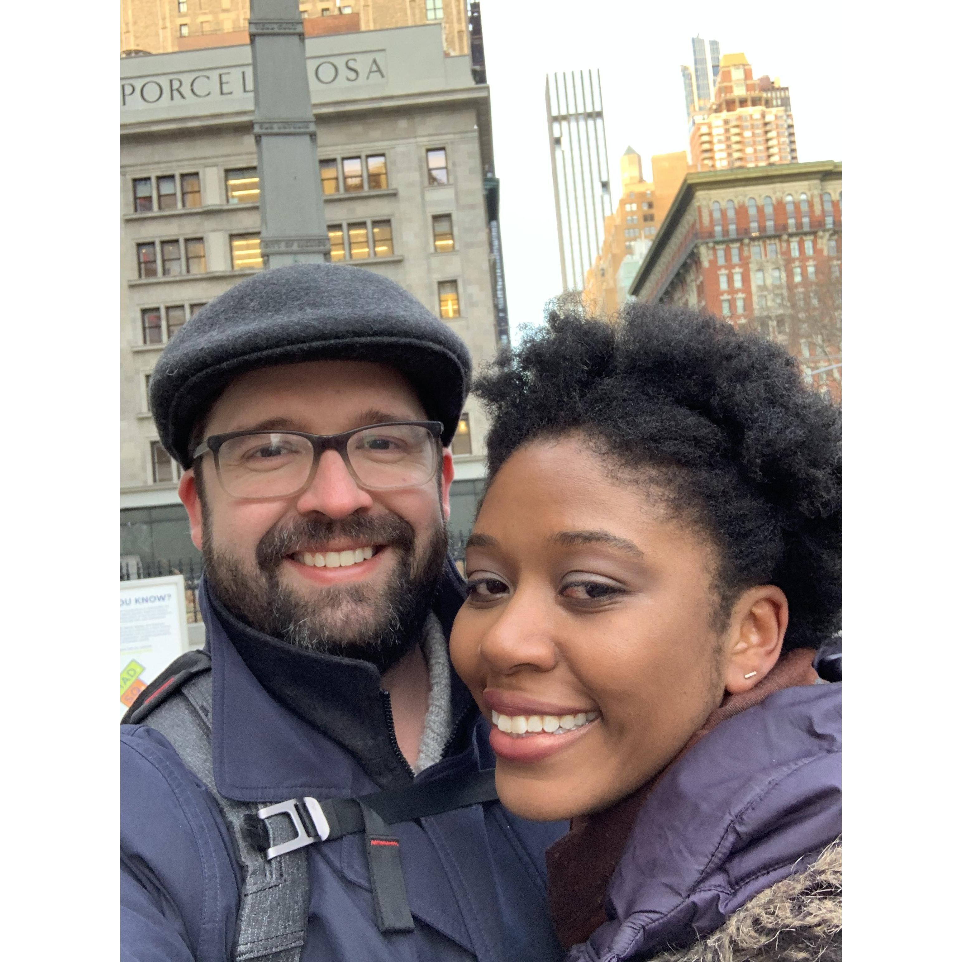 We enjoyed Valentine's Day 2020 in NYC.