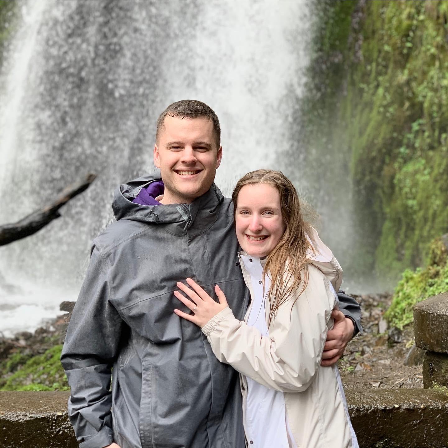 The day we got engaged!
