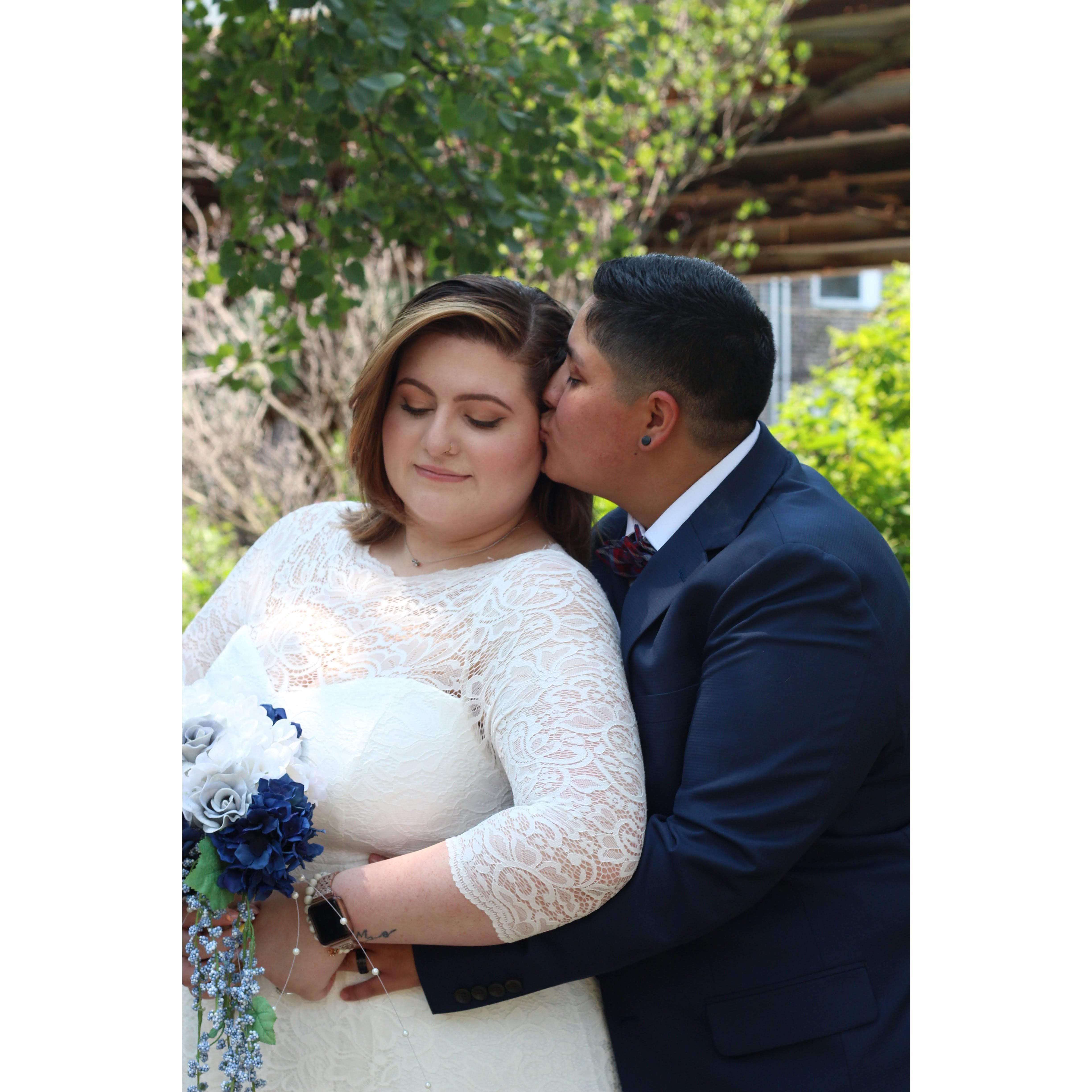 "I now pronounce you partners for life"