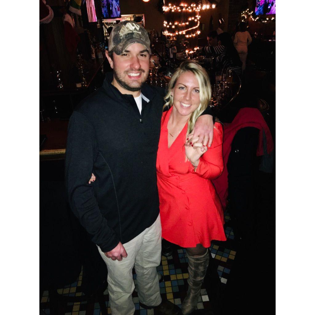 First New Years Eve together... Boston, MA. Amazing night... we were both hurting the next morning.