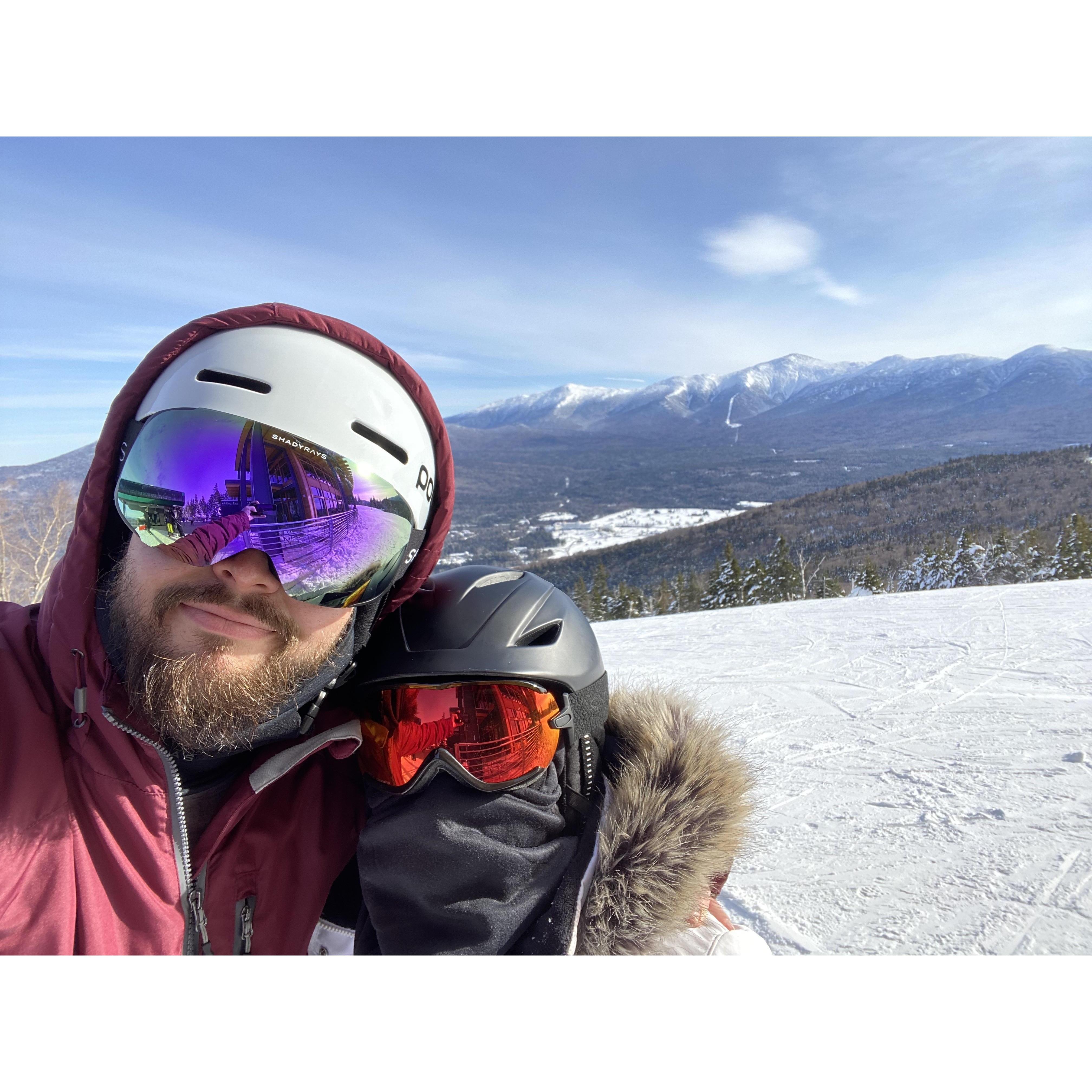 Skiing at Bretton Woods. 
2021.