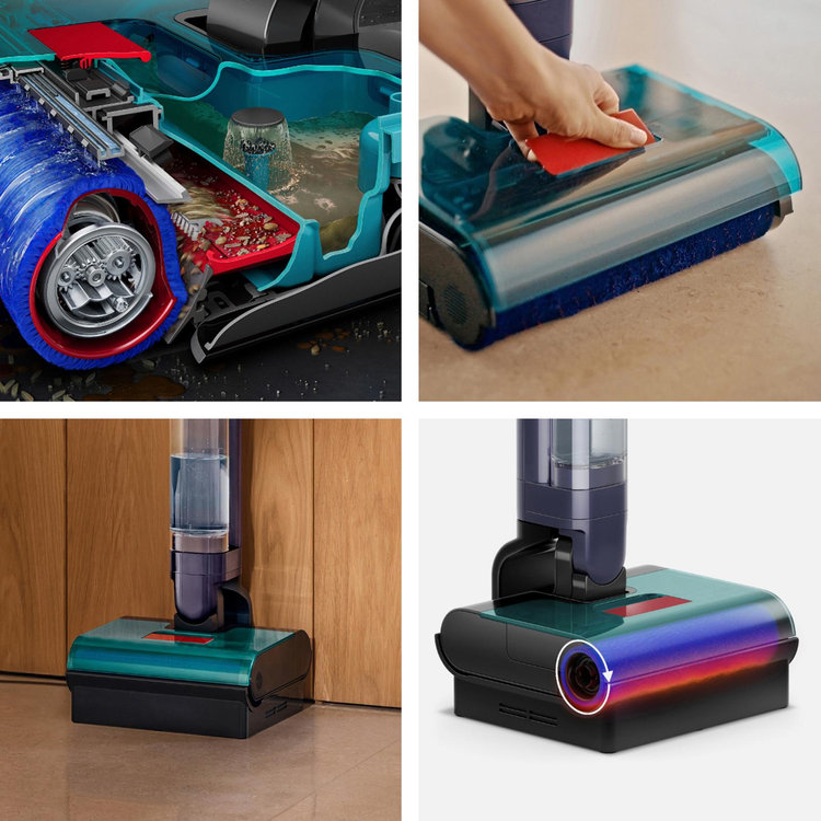Dyson, Clean + Wash Hygiene Wet & Dry Hard Floor Cleaner | Zola