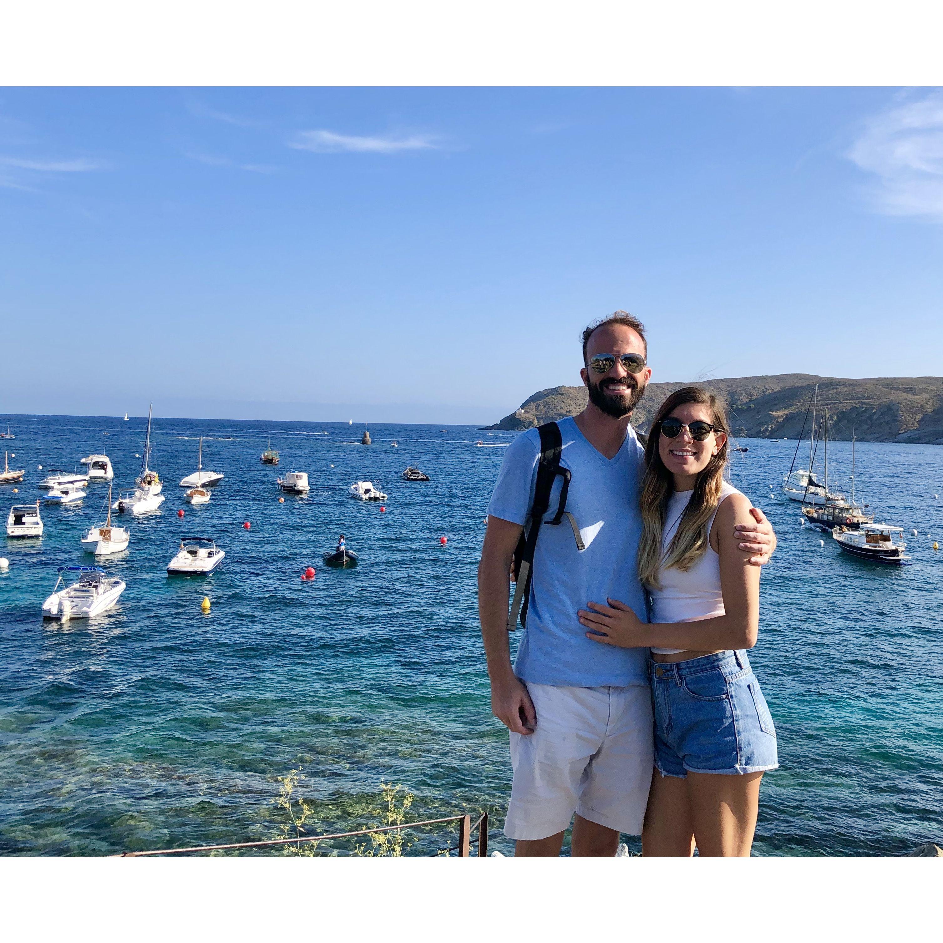 Traveling in Europe together for the first time