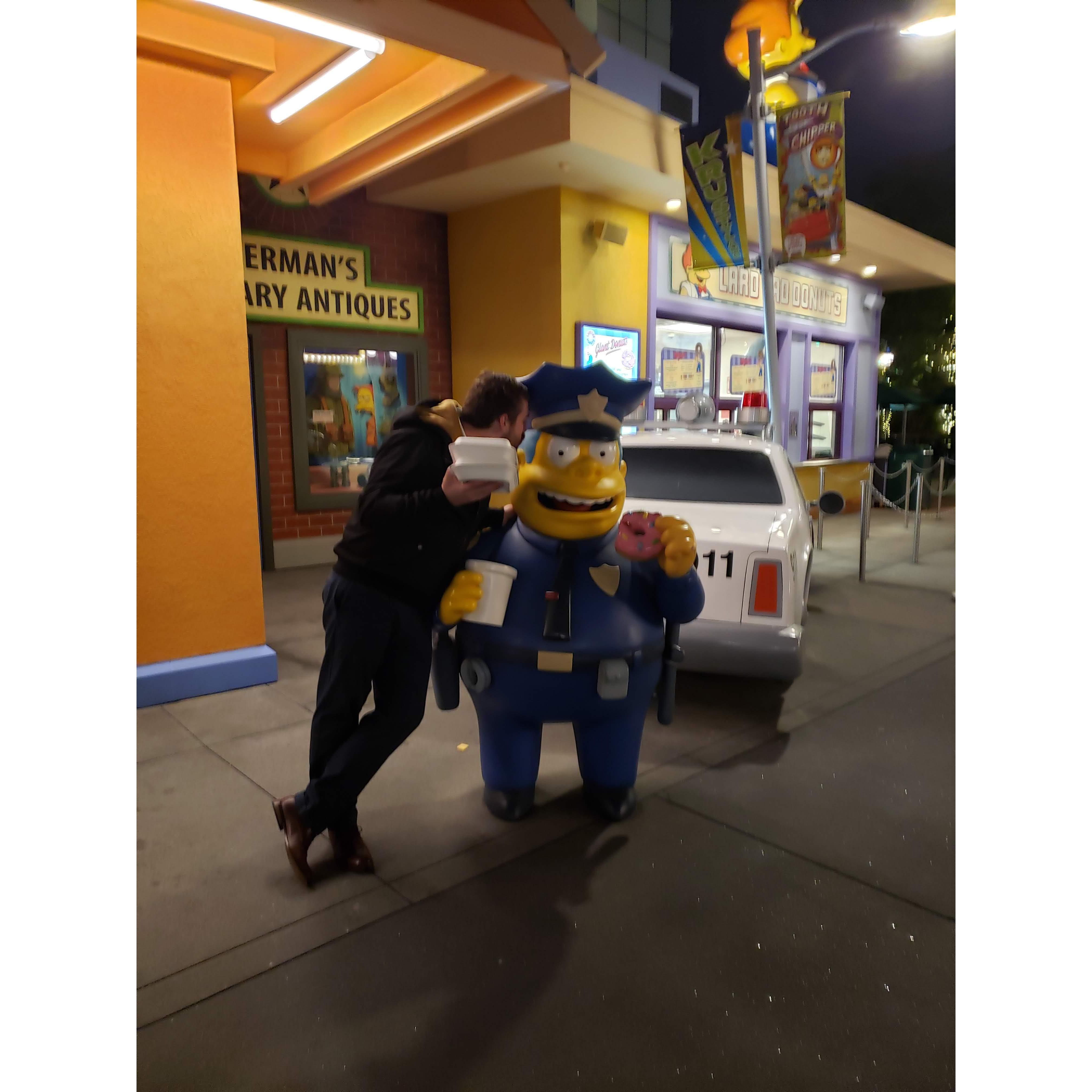 Visited Universal Studios for a work event.