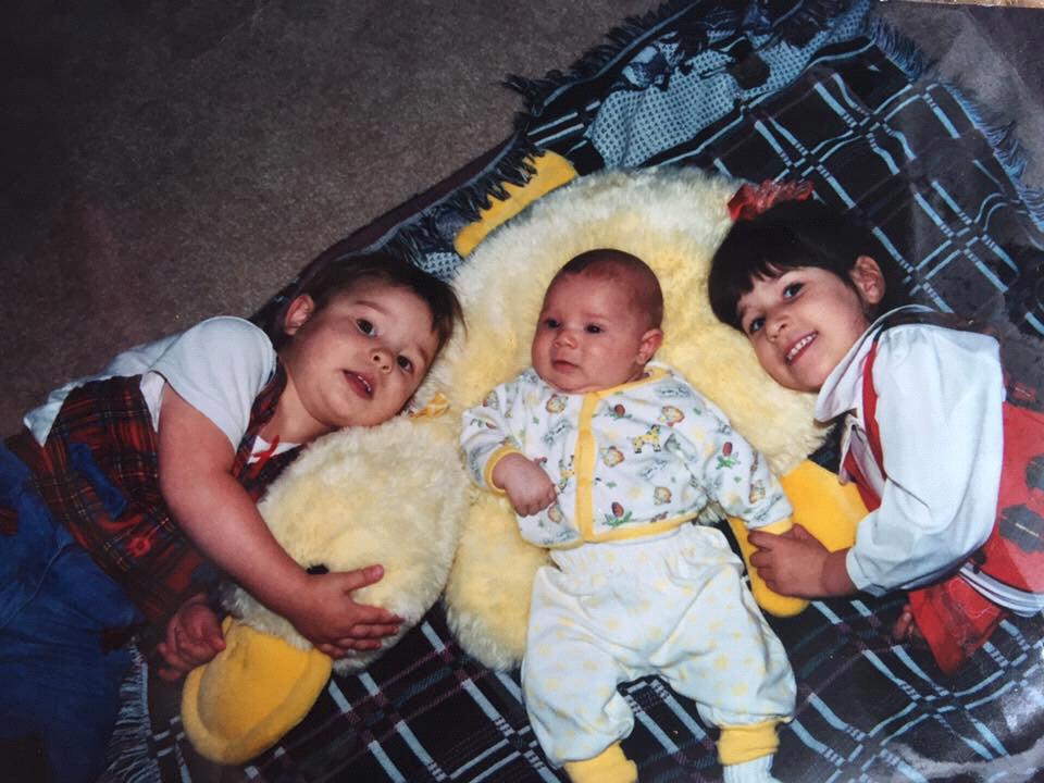 Marina and her two younger siblings