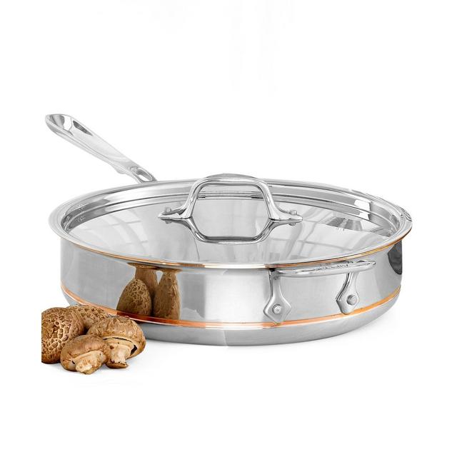 All-Clad Copper-Core 3 Qt. Covered Saute Pan