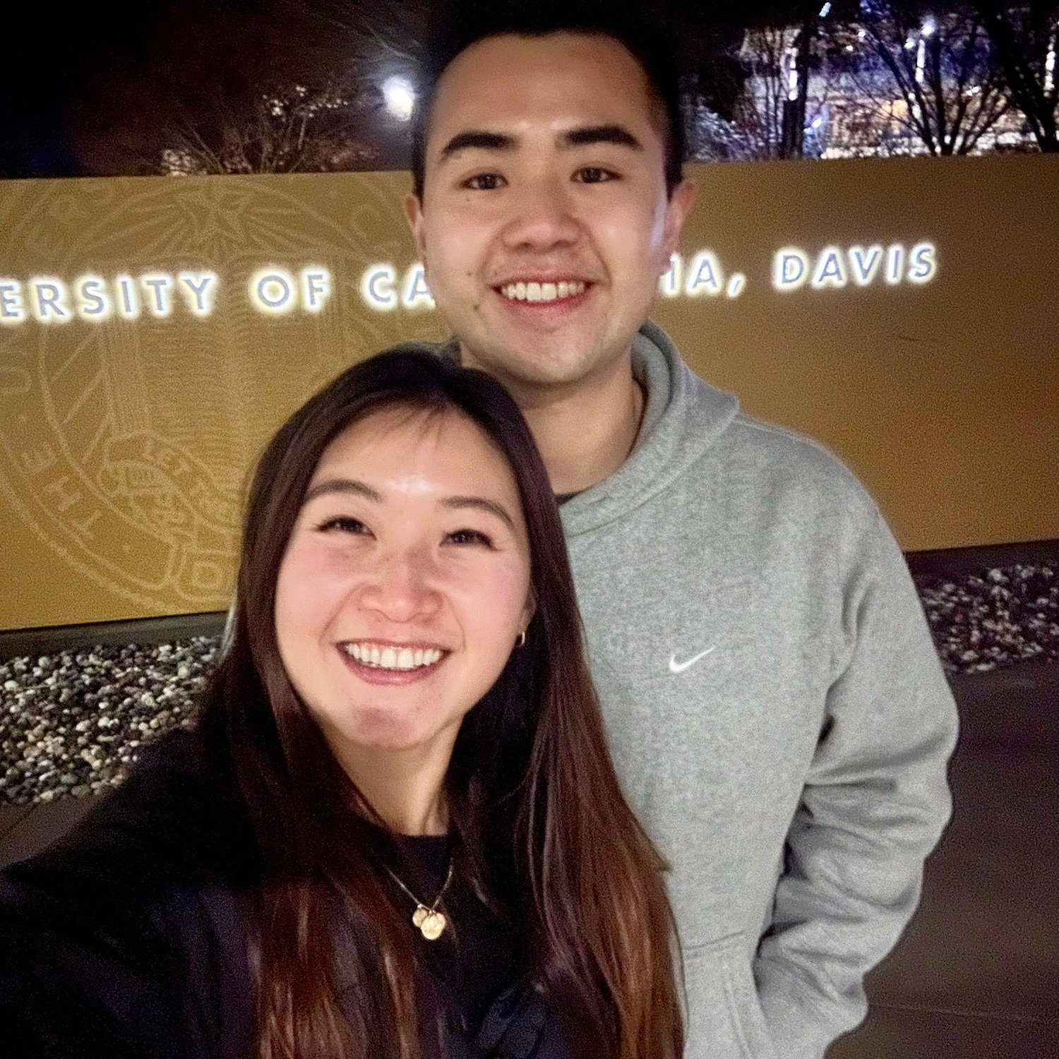 UC Davis 2024, re-visiting the first place Jessica and Royce met