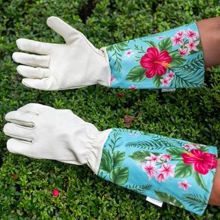 Palm Gauntlet Cuff Leather Glove