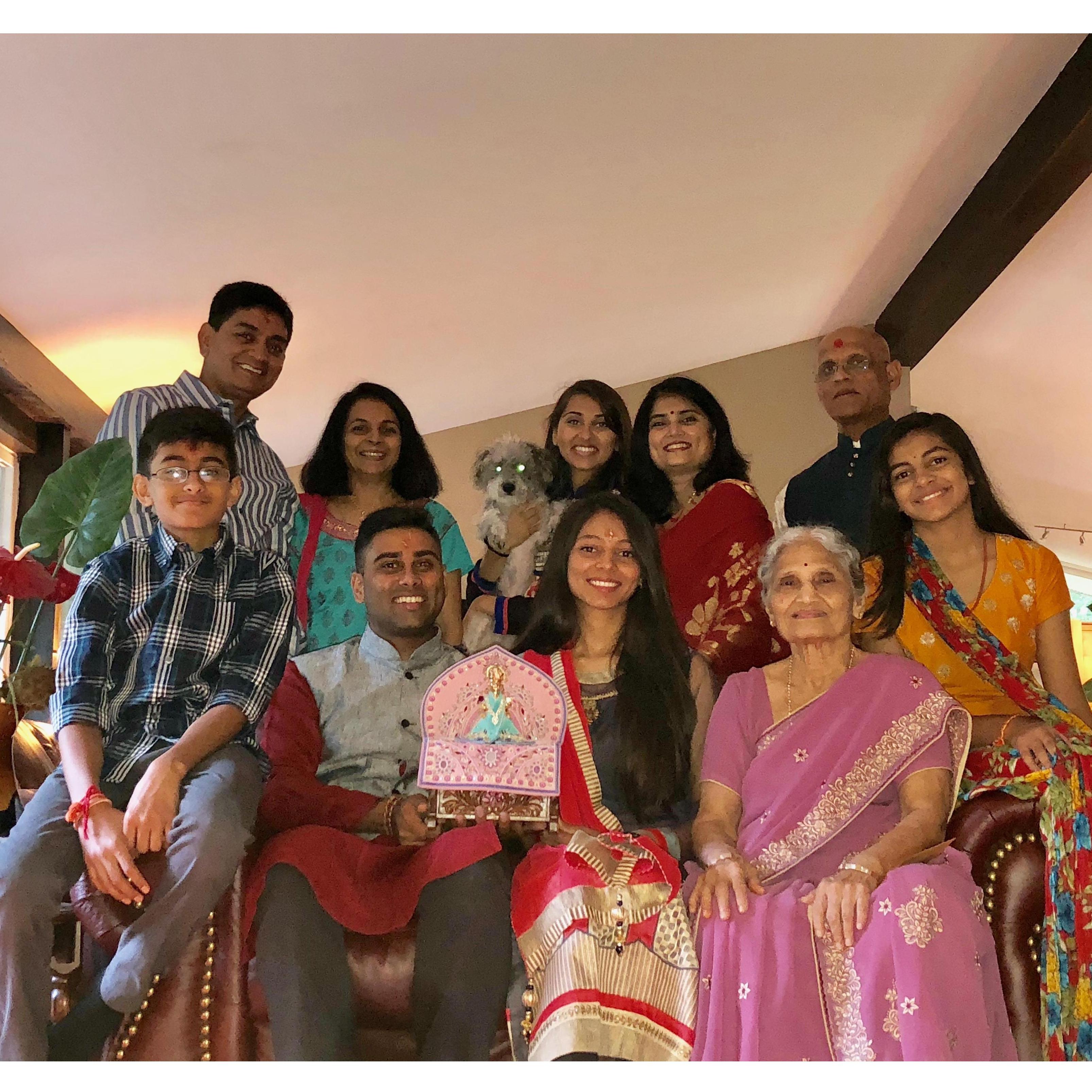 First time our families met: 09/08/2018