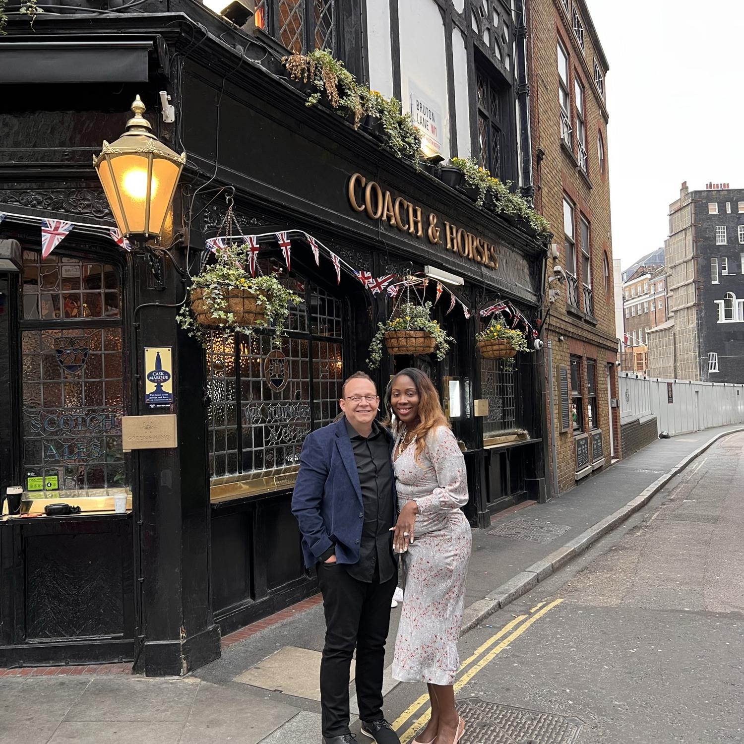 Coach and Horses Pub Mayfair London 2023