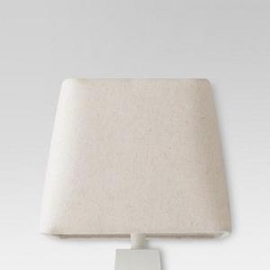 Herringbone Textured Rounded Square Lamp Shade Cream - Threshold™