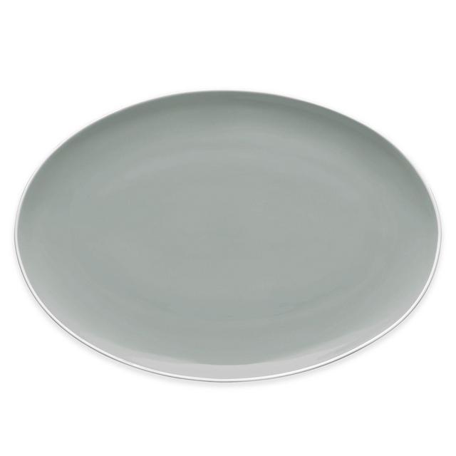 Noritake® ColorTrio Coupe 16-Inch Oval Platter in Graphite