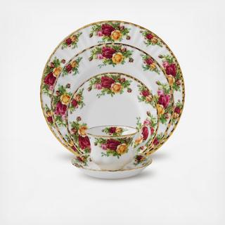 Old Country Roses 5-Piece Place Setting, Service for 1